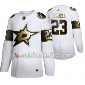 Dallas Stars Esa Lindell 23 Adidas 2019-2020 Golden Edition Weiß Trikot Authentic - Herren